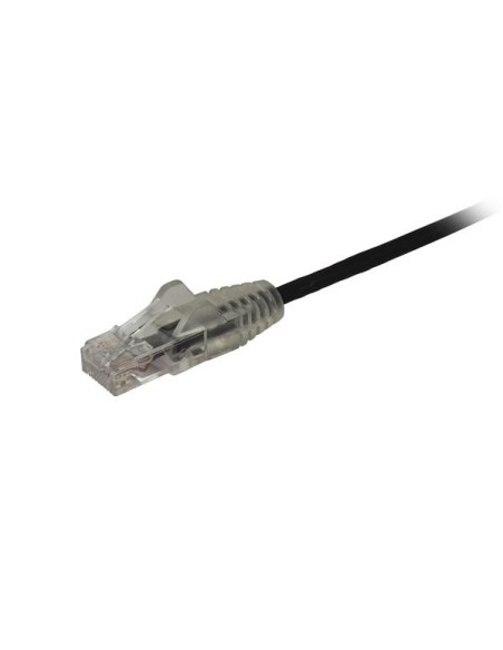 StarTech.com Cavo di Rete Ethernet Snagless CAT6 da 3m - Cavo Patch antigroviglio slim RJ45 - Nero