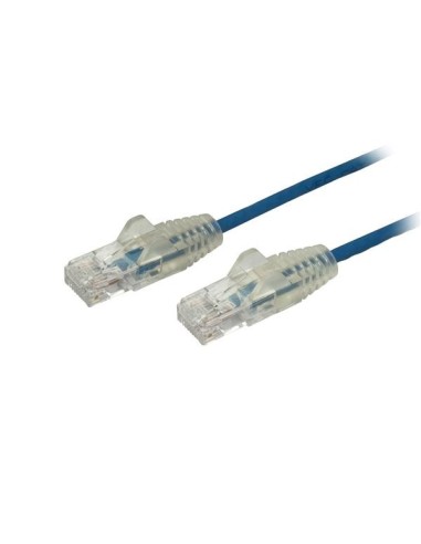 StarTech.com Cavo di Rete Ethernet Snagless CAT6 da 3m - Cavo Patch antigroviglio slim RJ45 - Blu