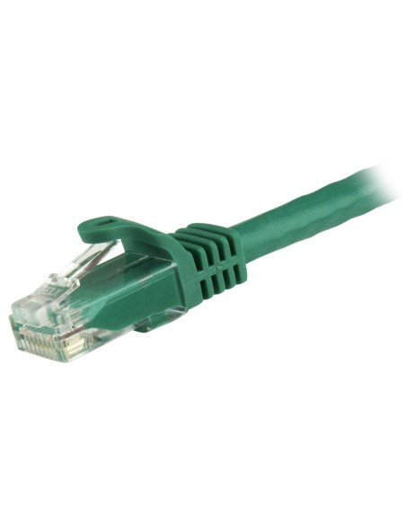 StarTech.com N6PATC15MGN cavo di rete Verde 15 m Cat6 U UTP (UTP)