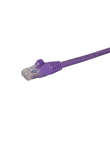 StarTech.com Cavo di Rete Viola Cat6 UTP Ethernet Gigabit RJ45 Antigroviglio - 50cm