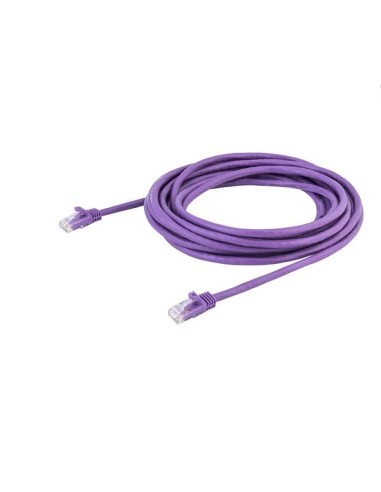 StarTech.com Cavo di Rete Viola Cat6 UTP Ethernet Gigabit RJ45 Antigroviglio - 5m