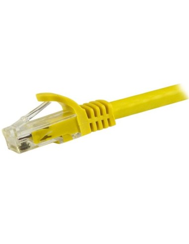 StarTech.com Cavo patch CAT6 da 7,5 m - Filo di rame al 100% - Connettore antistrappo - Giallo