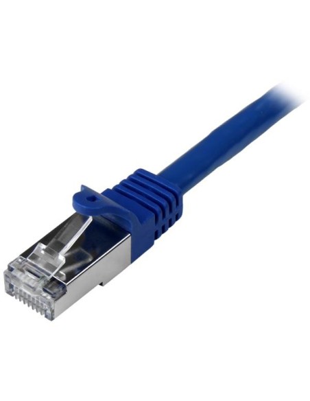 StarTech.com Cavo di rete Cat6 Ethernet Gigabit - Cavo Patch RJ45 SFTP da 1m - Blu