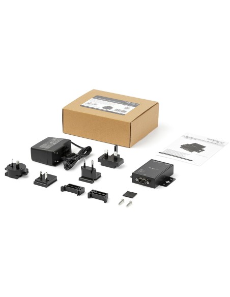StarTech.com Convertitore Ethernet seriale RS232 a IP a 1 porta - Alluminio