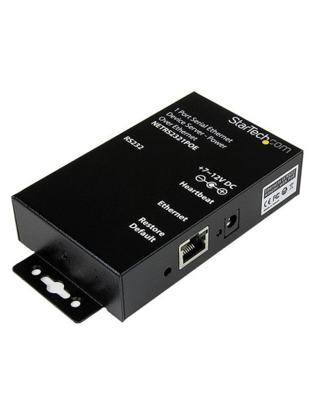 StarTech.com Convertitore seriale Ethernet RS-232 a 1 porta - PoE Power Over Ethernet