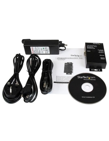 StarTech.com Convertitore seriale Ethernet RS-232 a 1 porta - PoE Power Over Ethernet