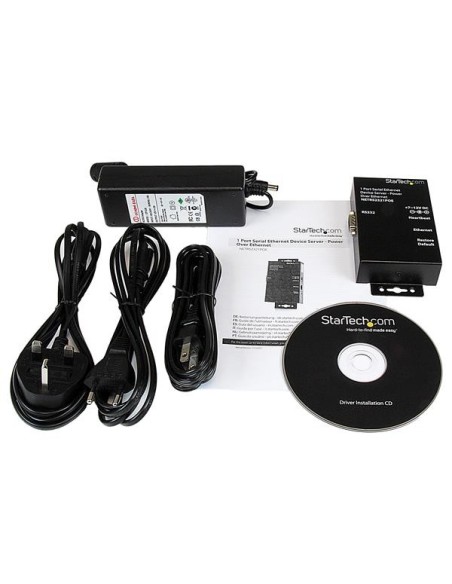 StarTech.com Convertitore seriale Ethernet RS-232 a 1 porta - PoE Power Over Ethernet