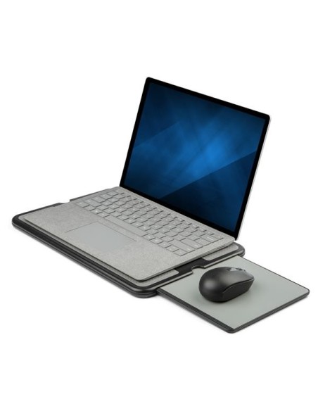 StarTech.com Piano di Lavoro per PC Portatile - Lap Desk - Banco Con Cuscinetto Mouse retraibile