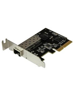 StarTech.com Scheda di Rete Ethernet PCI express a Fibra Ottica SFP+ - Adattatore PCIe x4 10Gb SFP+ NIC Gigabit Ethernet