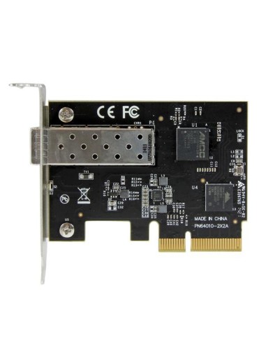 StarTech.com Scheda di Rete Ethernet PCI express a Fibra Ottica SFP+ - Adattatore PCIe x4 10Gb SFP+ NIC Gigabit Ethernet