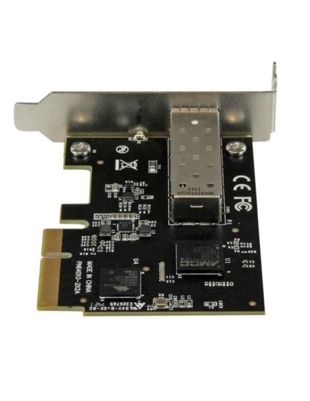 StarTech.com Scheda di Rete Ethernet PCI express a Fibra Ottica SFP+ - Adattatore PCIe x4 10Gb SFP+ NIC Gigabit Ethernet