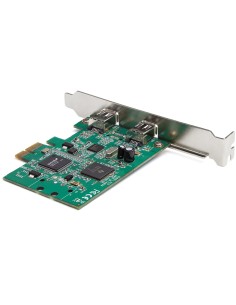 StarTech.com Scheda PCI Express FireWire a 2 porte - Adattatore PCIe FireWire 1394a 2