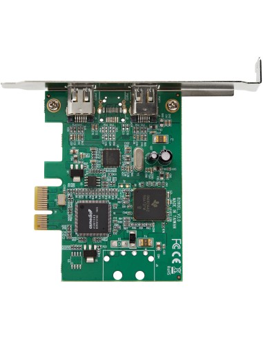 StarTech.com Scheda PCI Express FireWire a 2 porte - Adattatore PCIe FireWire 1394a