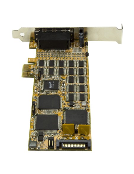 StarTech.com Scheda seriale a basso profilo da 16 porte - RS232 - PCI Express