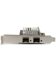 StarTech.com Scheda di rete PCI Express in Fibra ottica da 10Gb con 2 porte SFP+ aperto con Chip Intel 2