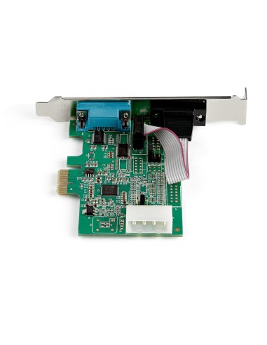 StarTech.com Scheda Seriale PCI Express con 2 Porte - Controller PCIe RS232 - 16950 UART - Scheda Seriale di Espansione DB9 a