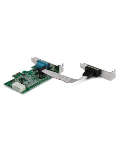 StarTech.com Scheda adattatore seriale PCI Express RS232 a 2 porte - Scheda controller host seriale PCIe RS232 - PCIe a seriale 2
