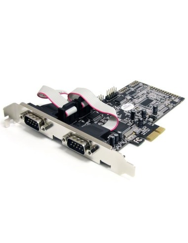StarTech.com Scheda seriale PCI Express nativa a 4 porte RS-232 con 16550 UART