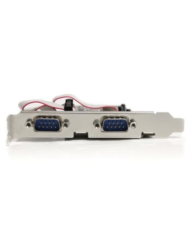 StarTech.com Scheda seriale PCI Express nativa a 4 porte RS-232 con 16550 UART
