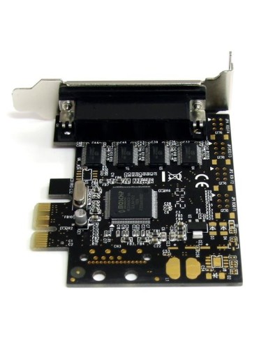 StarTech.com Scheda PCI Express seriale a 4 porte RS-232 con cavo di ripartizione