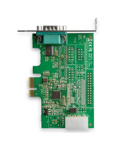 StarTech.com Scheda adattatore seriale PCI Express RS232 a 4 porte - Scheda controller host seriale PCIe RS232 - Scheda da PCIe