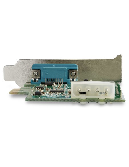 StarTech.com Scheda adattatore seriale PCI Express RS232 a 4 porte - Scheda controller host seriale PCIe RS232 - Scheda da PCIe