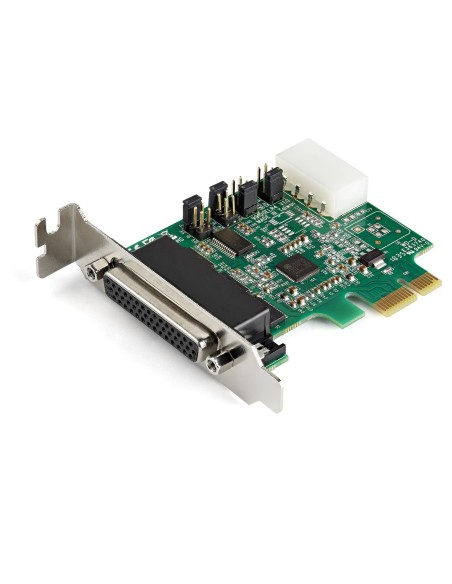 StarTech.com Scheda adattatore seriale PCI Express RS232 a 4 porte - Scheda controller host seriale PCIe RS232 - PCIe a seriale