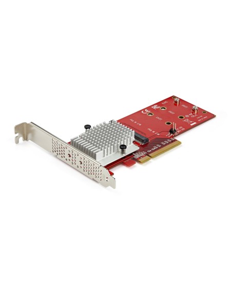 StarTech.com Adattatore X8 per due unit SSD PCIe M.2 - PCIe 3.0