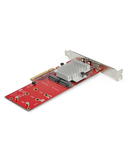 StarTech.com Adattatore X8 per due unit SSD PCIe M.2 - PCIe 3.0