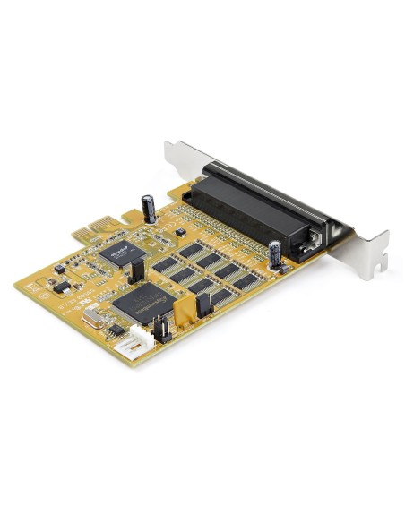 StarTech.com Scheda seriale PCI Express a 8 porte - Scheda adattatore seriale PCIe RS232 - Scheda di espansione controller card