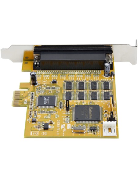StarTech.com Scheda seriale PCI Express a 8 porte - Scheda adattatore seriale PCIe RS232 - Scheda di espansione controller card