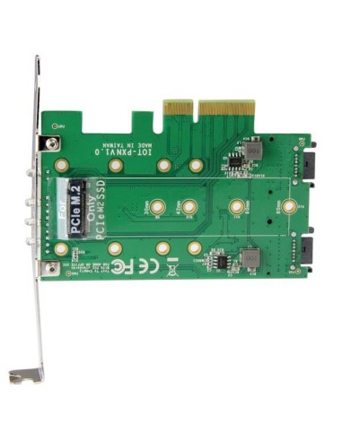 StarTech.com Adattatore SSD M.2 NGFF a 3 porte - 1x M.2 PCIe ( NVMe) , 2x M.2 SATA III M.2 - PCIe 3.0