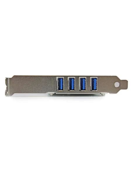 StarTech.com Adattatore scheda controller PCI Express PCIe SuperSpeed USB 3.0 a 4 porte con UASP - Alimentazione SATA