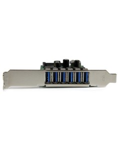 StarTech.com Scheda Espansione PCI Express USB 3.0 a 7 porte con profilo basso e standard - alimentazione SATA 2