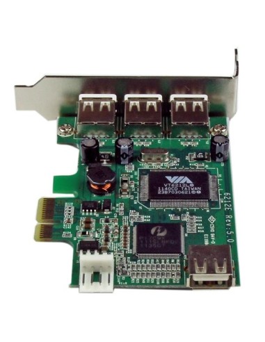 StarTech.com Scheda Pci Express basso prfilo con 4 porte USB 2.0 ad alta velocità