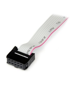 StarTech.com Piastra slot 16'' (40 cm) da seriale maschio 9 pin a header scheda madre 10 pin 2