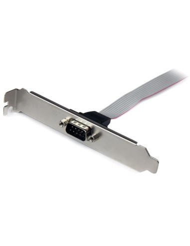 StarTech.com Piastra slot 16'' (40 cm) da seriale maschio 9 pin a header scheda madre 10 pin