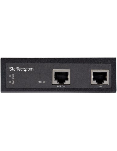 StarTech.com PoE Injector Gigabit Industriale - Alta velocità alta potenza 90W - 802.3bt PoE++ 48V-56VDC - Iniettore PoE++