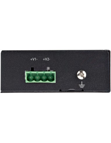 StarTech.com Splitter industriale Gigabit PoE - Splitter PoE+++ Ethernet ad alta velocità 90W - Splitter 12-48V DC Splitter