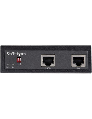 StarTech.com Splitter industriale Gigabit PoE - Splitter PoE+++ Ethernet ad alta velocità 90W - Splitter 12-48V DC Splitter