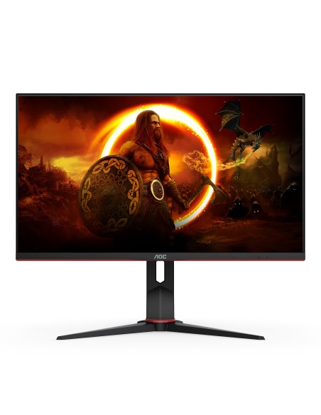 AOC G2 U28G2XU BK Monitor PC 71,1 cm (28") 3840 x 2160 Pixel 4K Ultra HD LED Nero, Rosso