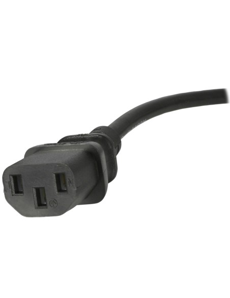StarTech.com Cavo di Alimentazione per Computer da 2m, Cavo Elettrico AC di Ricambio per PC Stampante da Spina EU Schuko a C13,
