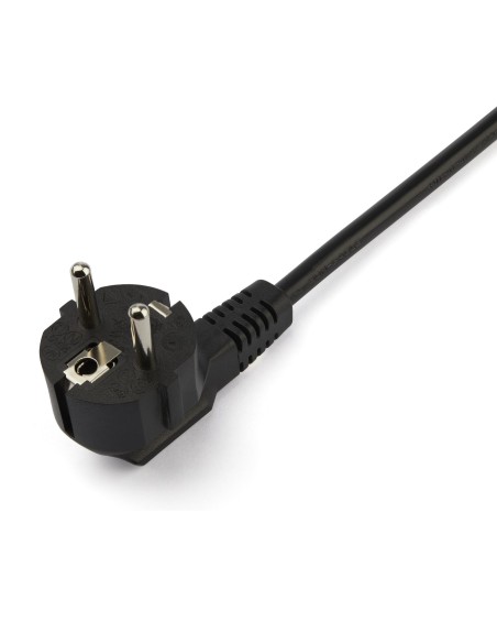 StarTech.com Cavo di Alimentazione per Computer a Y da 2m Cavo Elettrico Splitter AC di Ricambio per PC Monitor da Schuko a 2x