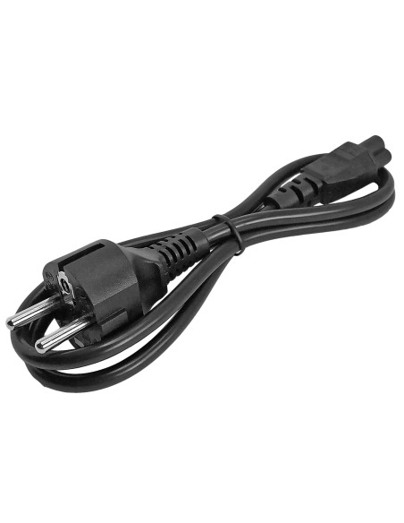 StarTech.com Cavo di Alimentazione per Notebook da 1m Cavo Elettrico AC di Ricambio per Alimentatori da EU Schuko a C5,
