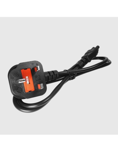 StarTech.com Cavo di Alimentazione per Notebook da 1m Cavo Elettrico AC di Ricambio per Alimentatori da BS 1363 UK a C5
