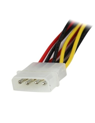 StarTech.com Adattatore splitter cavo di alimentazione Y LP4 a 2 SATA latching da 30 cm - 4 pin a dual SATA