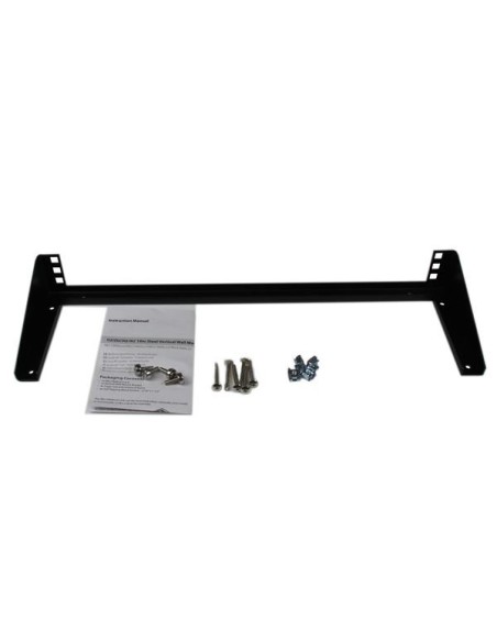StarTech.com Staffa rack in acciaio 19" 1U per montaggio attrezzature a parete verticale