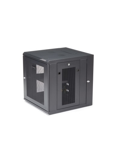 StarTech.com RK1224WALHM rack 12U Da parete Nero