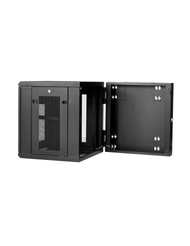 StarTech.com RK1224WALHM rack 12U Da parete Nero