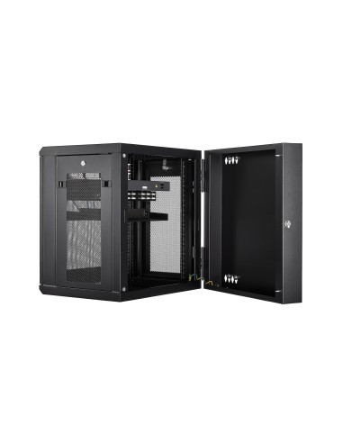 StarTech.com Armadio per Server Rack Montabile a Parete 12U - Armadio a Cerniera fino a 17" (43cm) di profondità